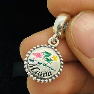 ✨🔥 Pandora Miami Beach Dangle Charm Gift